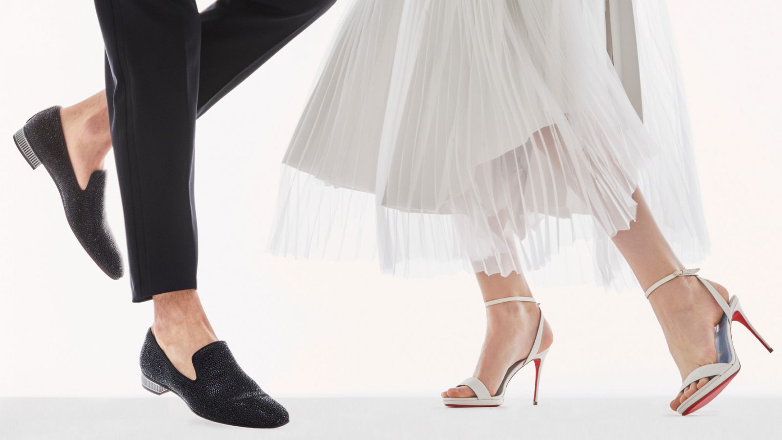 louboutin wedding shoes low heel