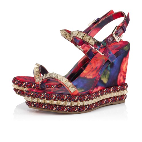 Wedge louboutin shoes hot sale