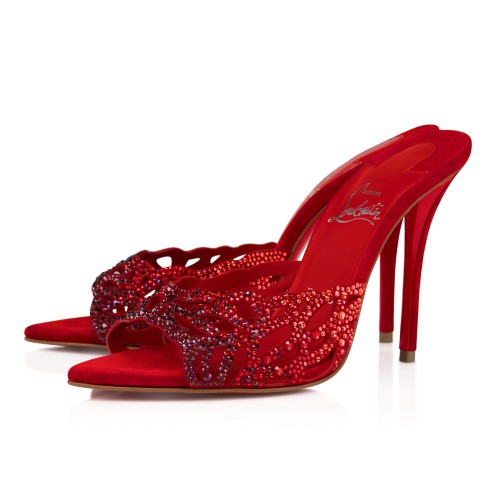 Shoes - Lasera Strass Mule - Christian Louboutin