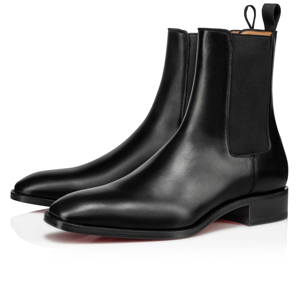 Samson Black Calf leather Men Shoes Christian Louboutin