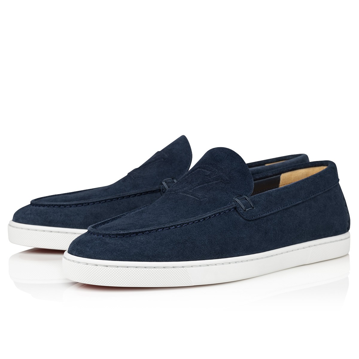 Navy blue christian louboutin new arrivals
