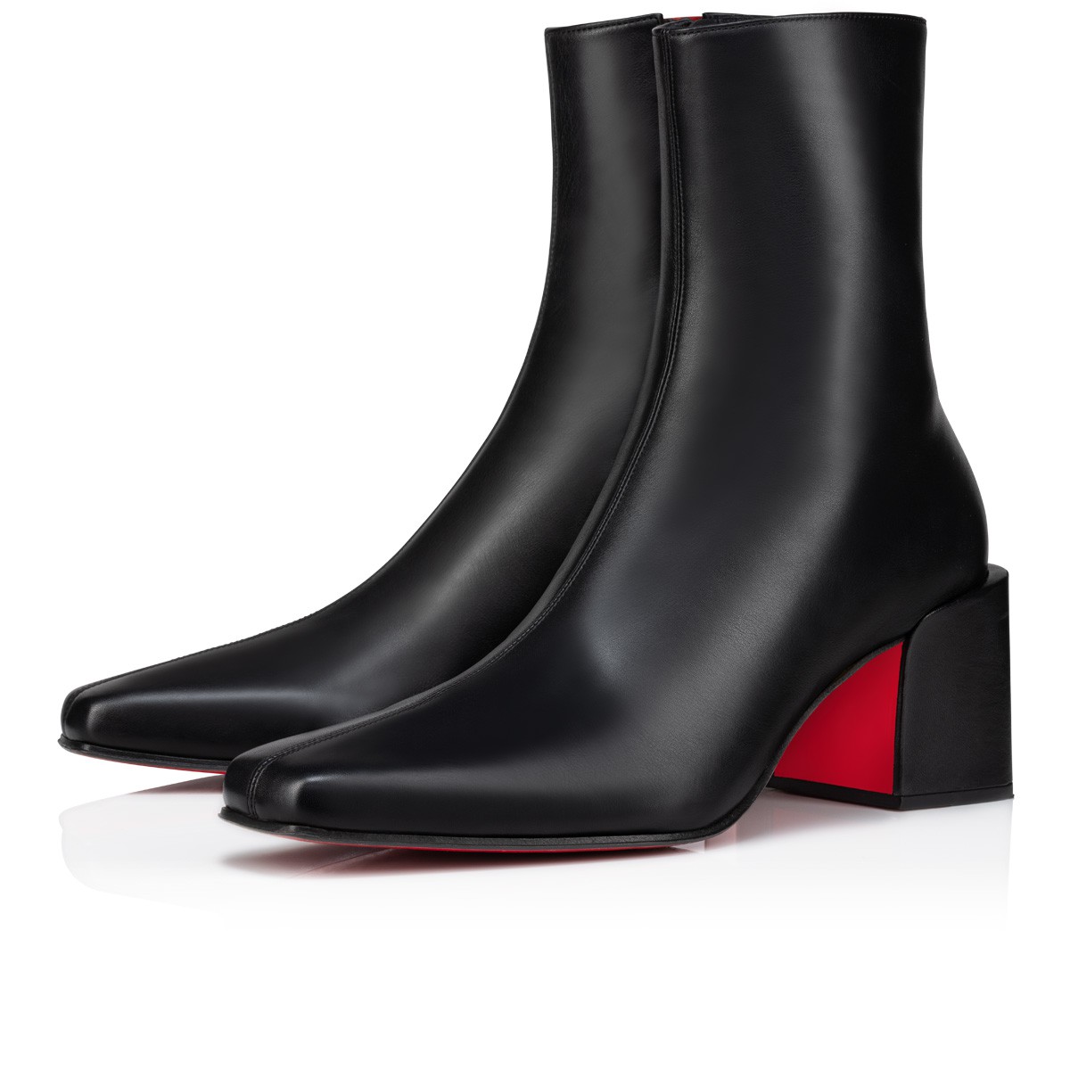Alleo Boot 70 Black Calf leather Men Shoes Christian Louboutin