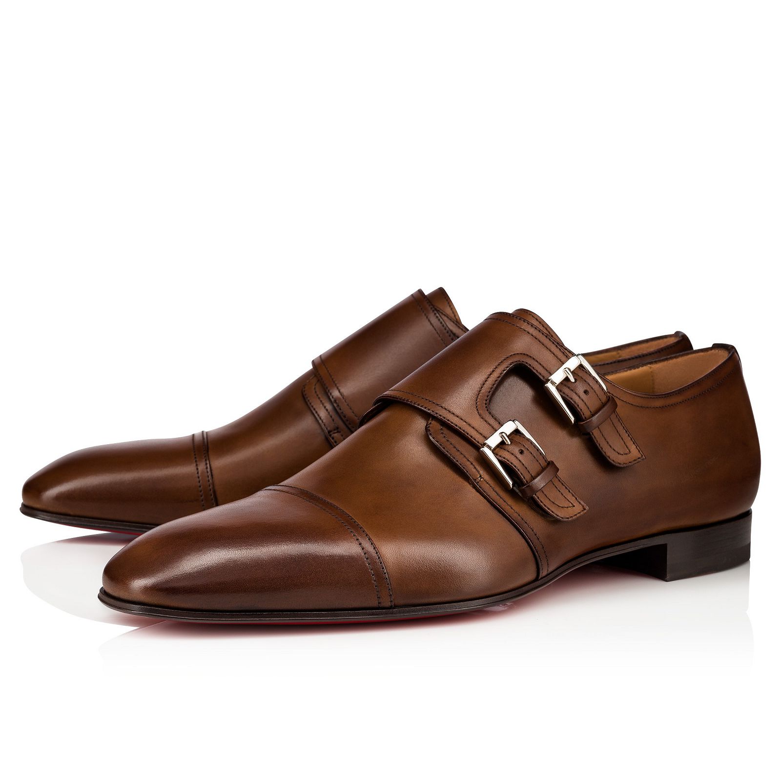 Mens brown christian louboutin cheap