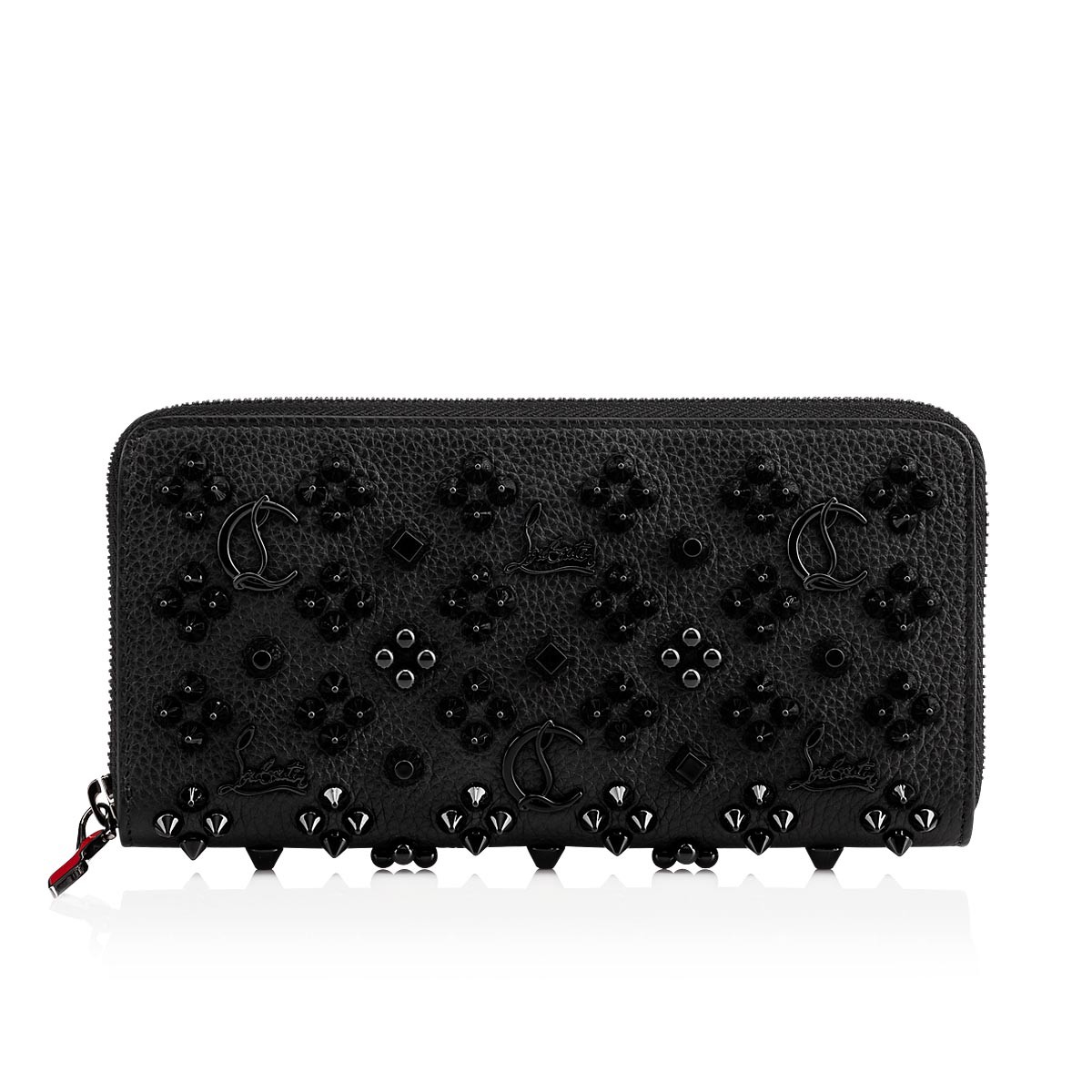 Louboutin studded wallet outlet