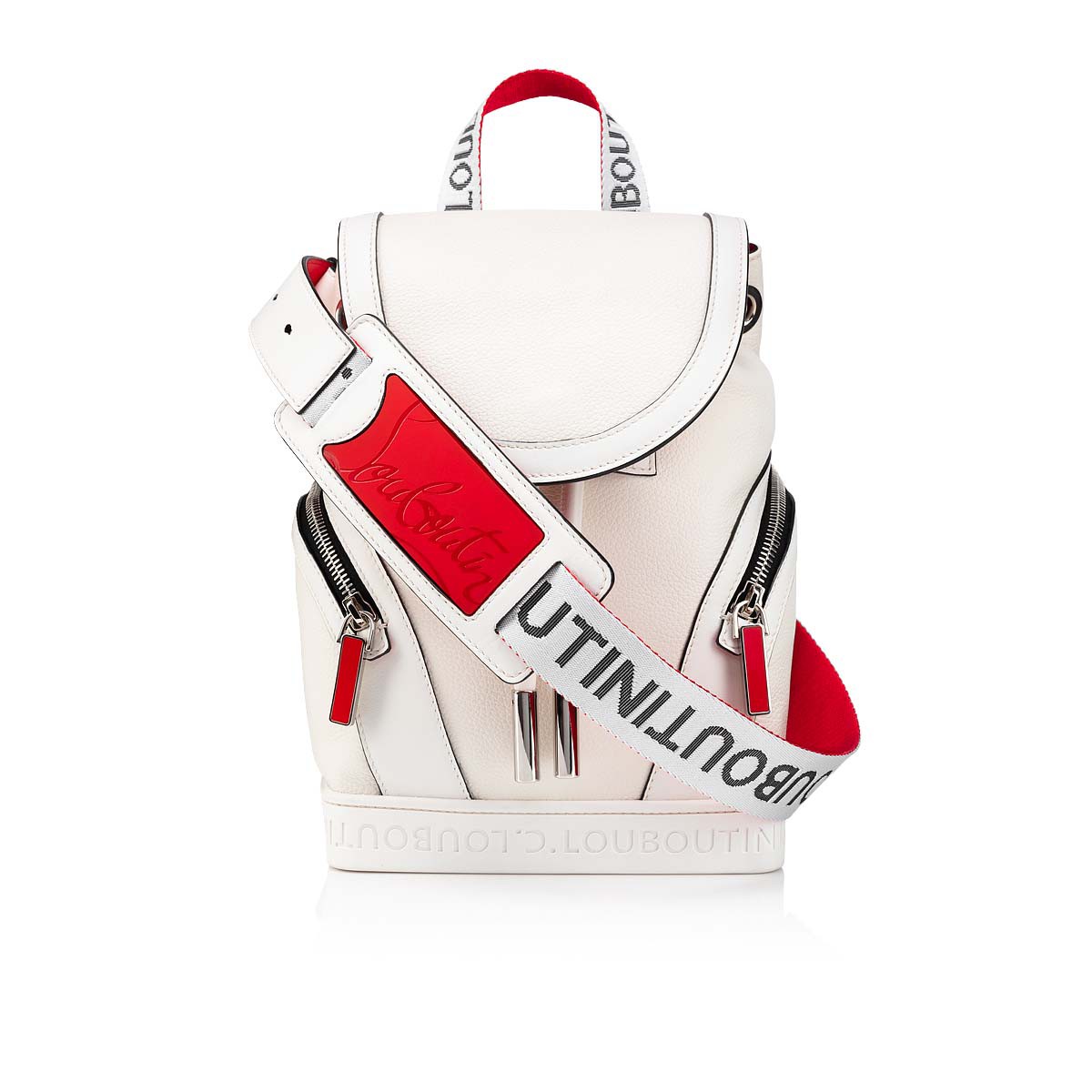 Explorafunk small White Calf - Handbags - Christian Louboutin