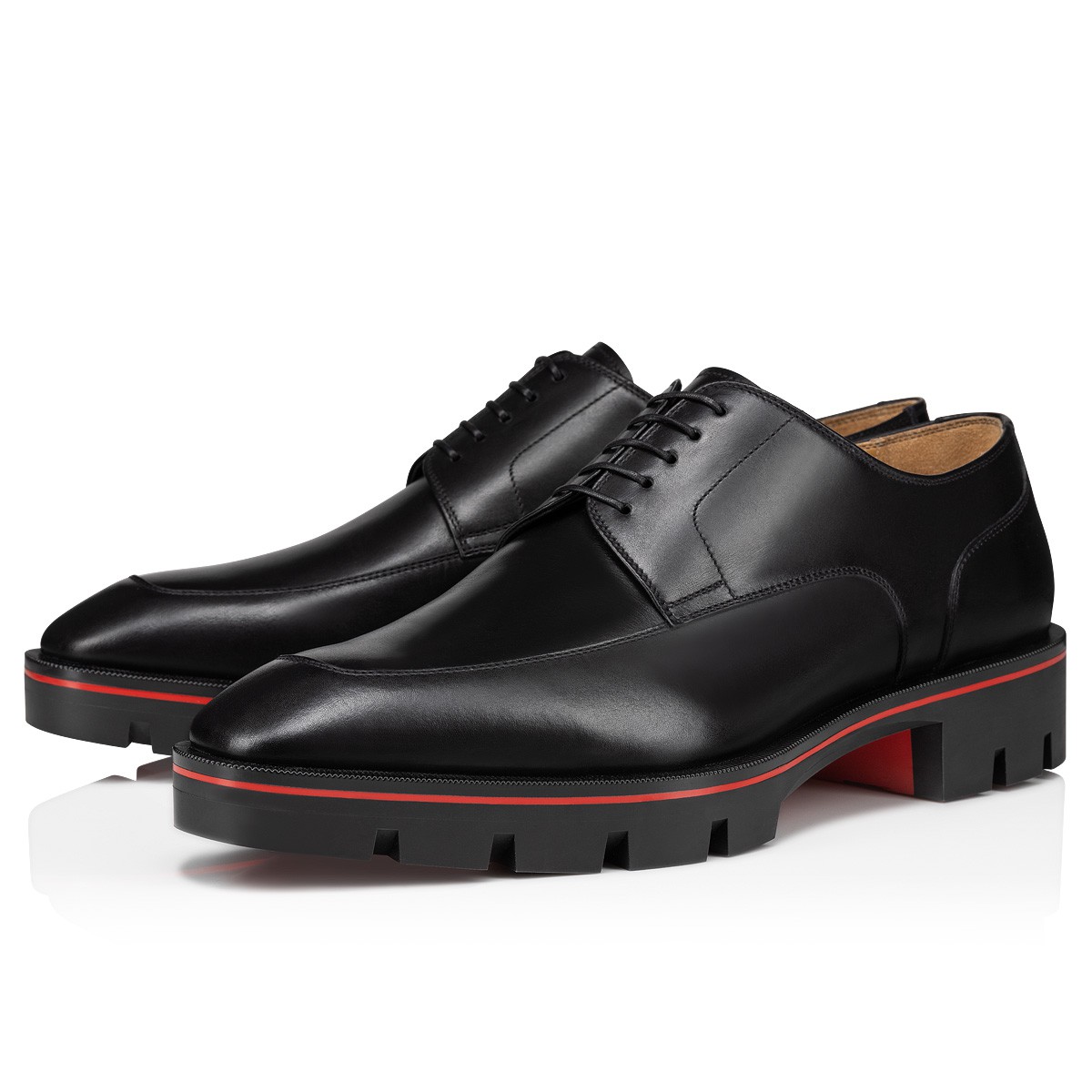 Davisol Black Calf leather Men Shoes Christian Louboutin