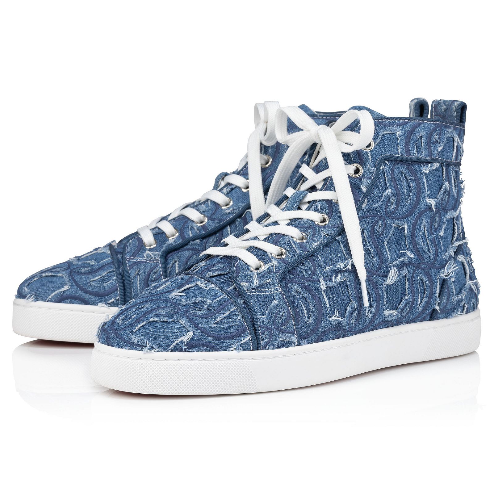 Denim louboutins store
