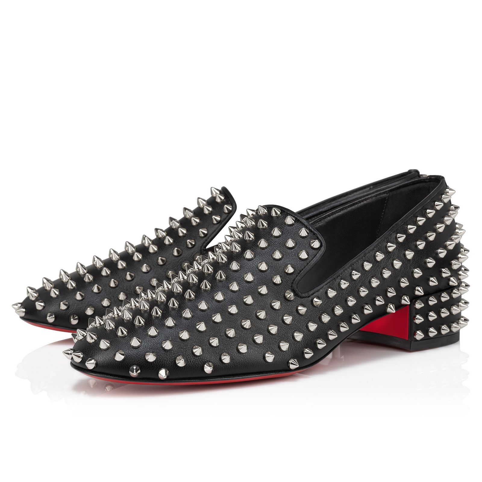 Christian louboutin studded shoes new arrivals