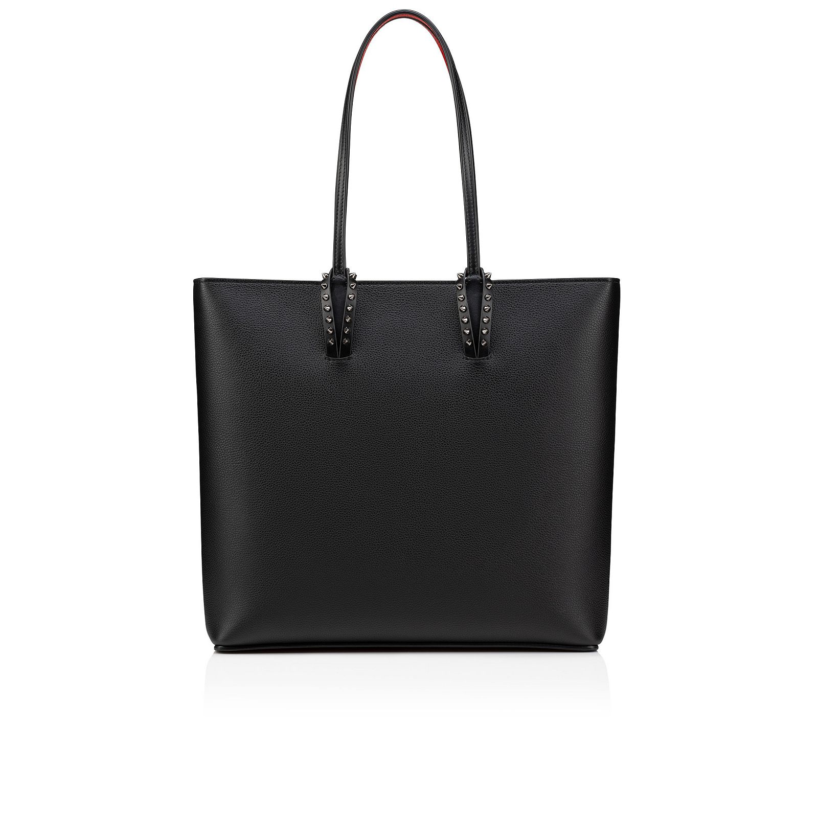 Cabata Black Calf leather Handbags Christian Louboutin