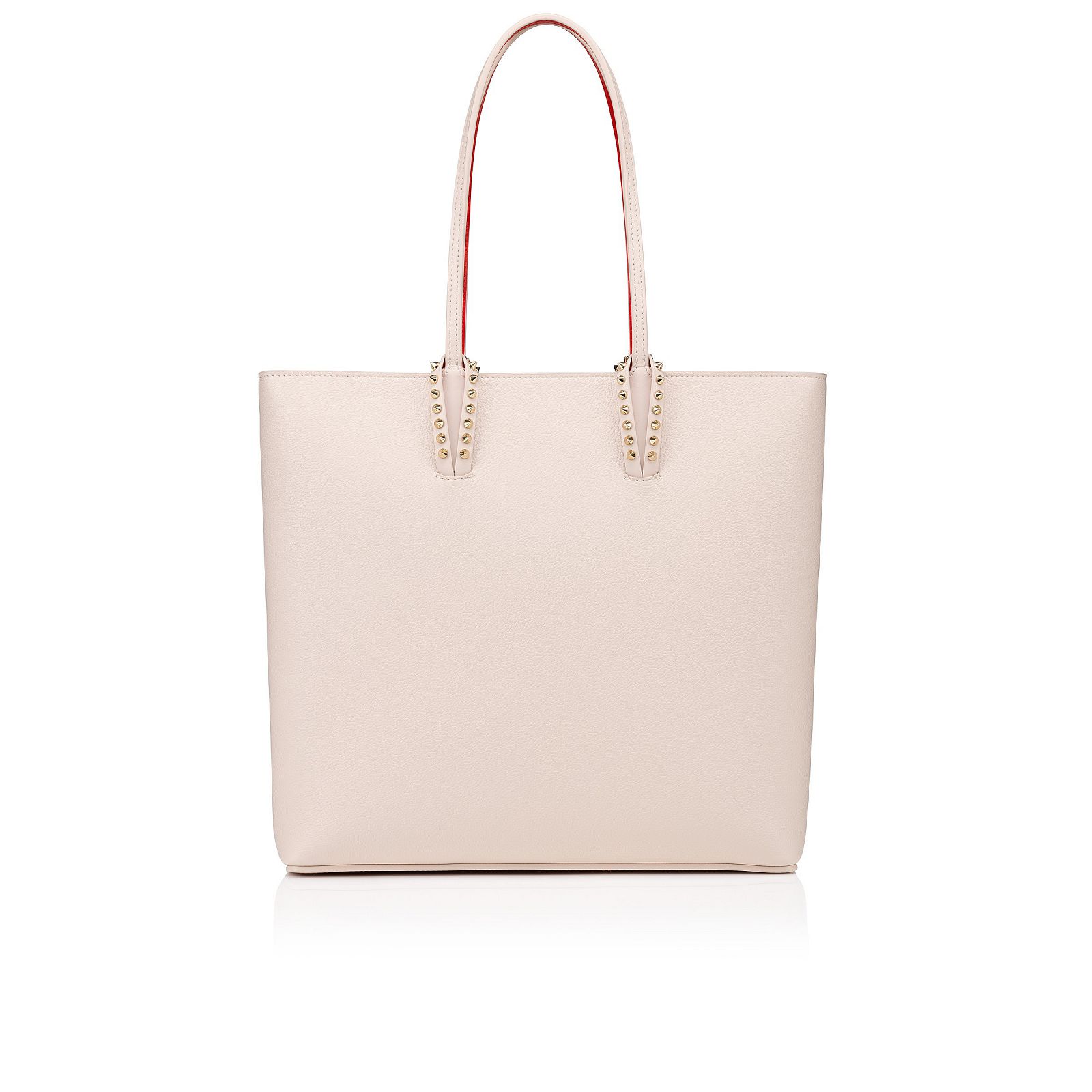 Cabata Leche Calf leather Handbags Christian Louboutin