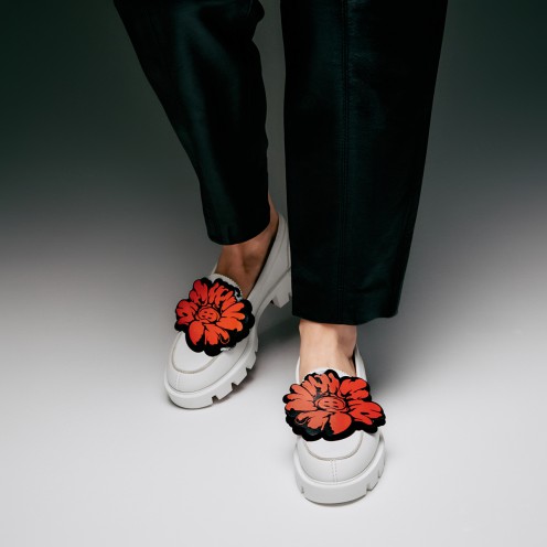 Shoes - Button Flower Moc Lug - Christian Louboutin_2