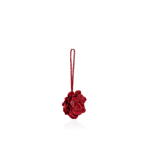Small Leather Goods - Bag Charm Rose - Christian Louboutin_2