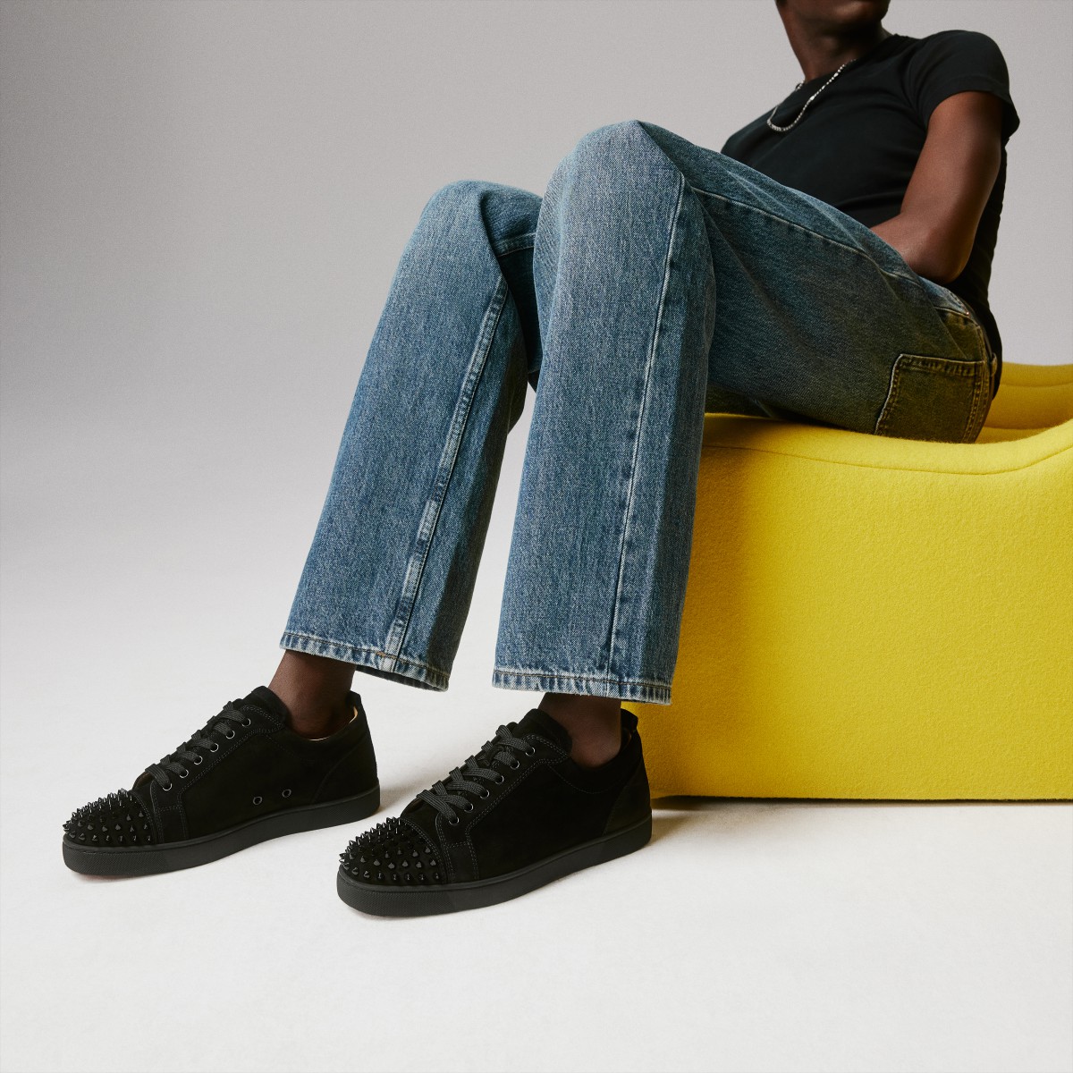 鞋履 - Louis Junior Spikes - Christian Louboutin
