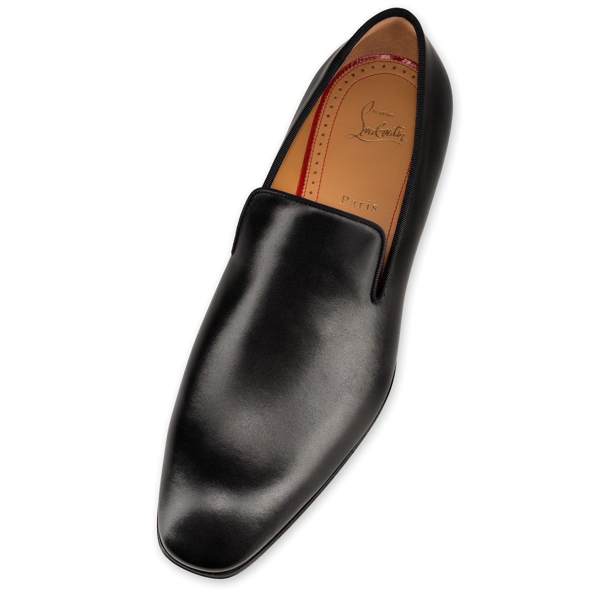 Dandelion Black Calf leather Men Shoes Christian Louboutin