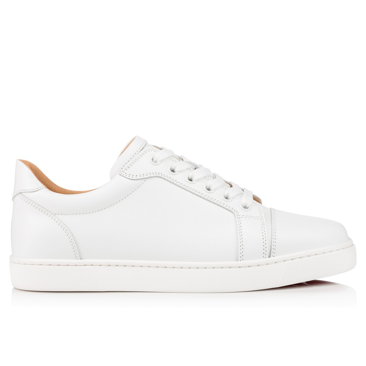 Vieira White Calf Women Shoes Christian Louboutin