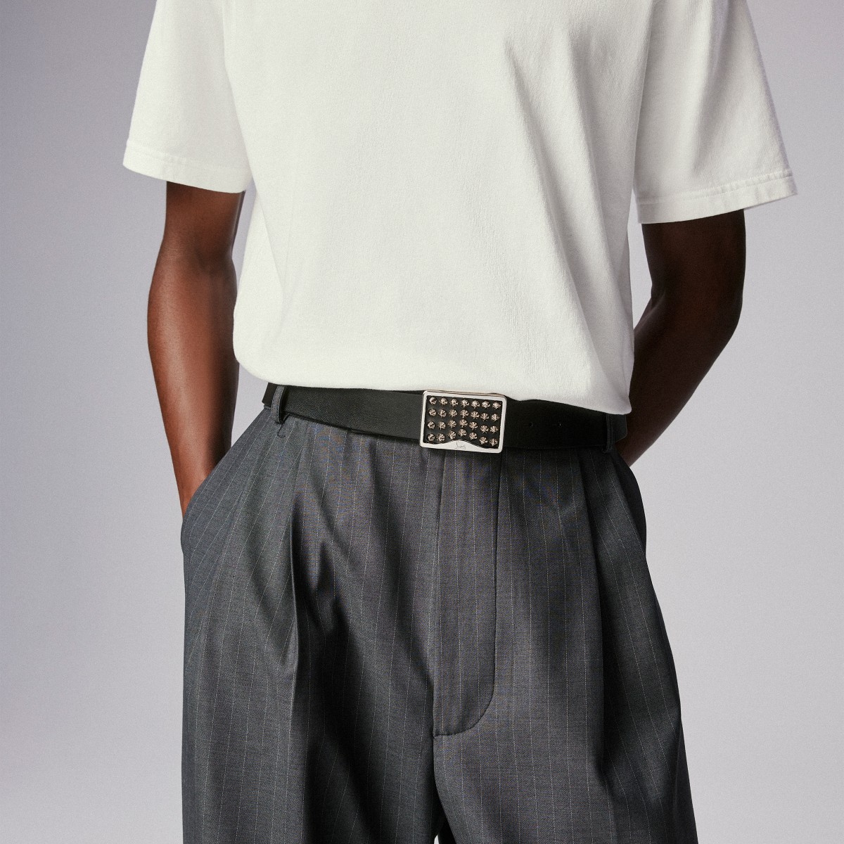 Men Belt - Louis Belt - Christian Louboutin