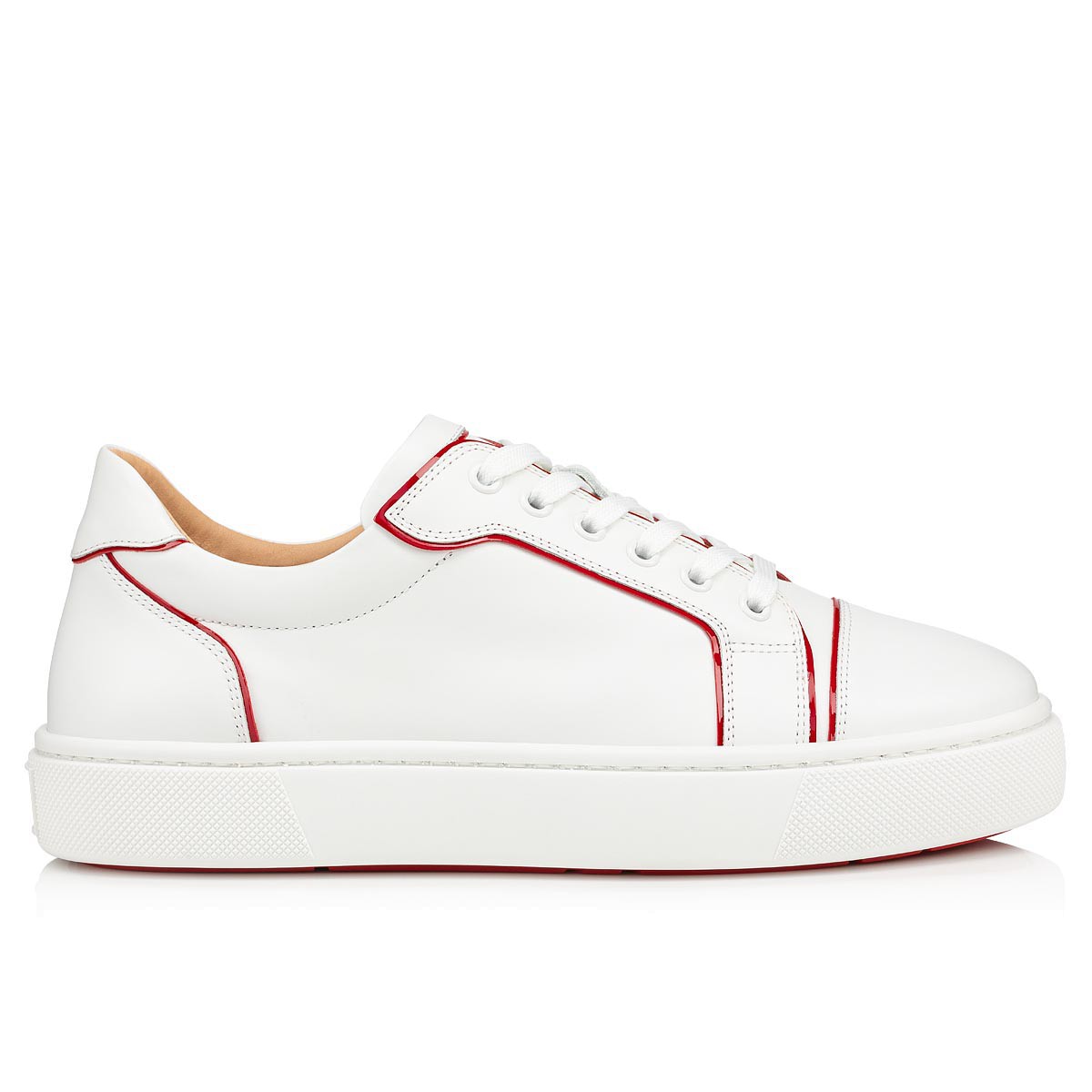 Christian Louboutin, Vierissima white red sneakers