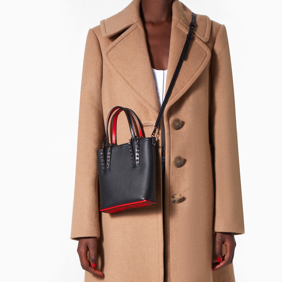 Christian louboutin cabata mini hot sale