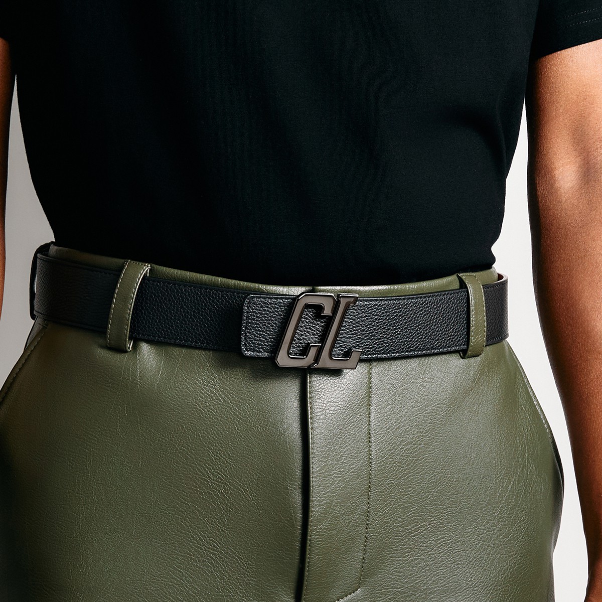 Belt - Happy Rui Cl Logo Belt - Christian Louboutin