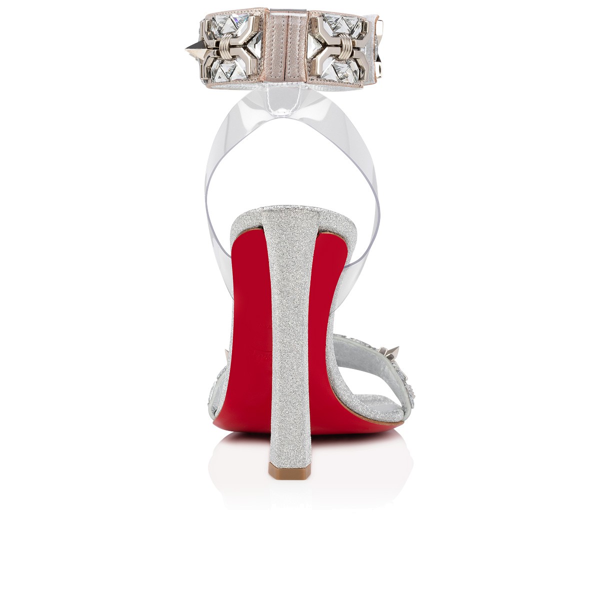 Disco Asteroistrass 100 VERSION SILVER Women Shoes Christian Louboutin