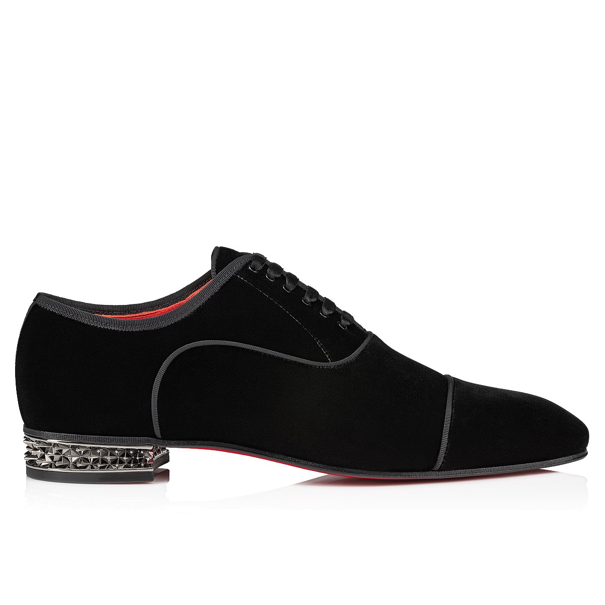 Christian Louboutin Men's Greggyrocks Satin Oxford Shoes