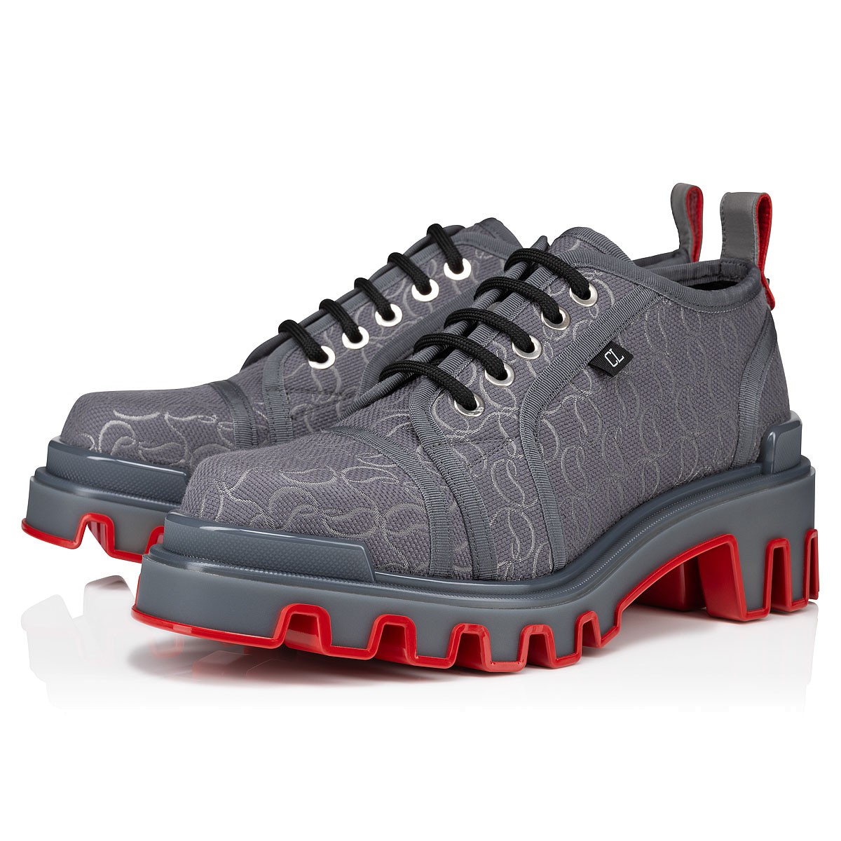 Grey christian clearance louboutin mens