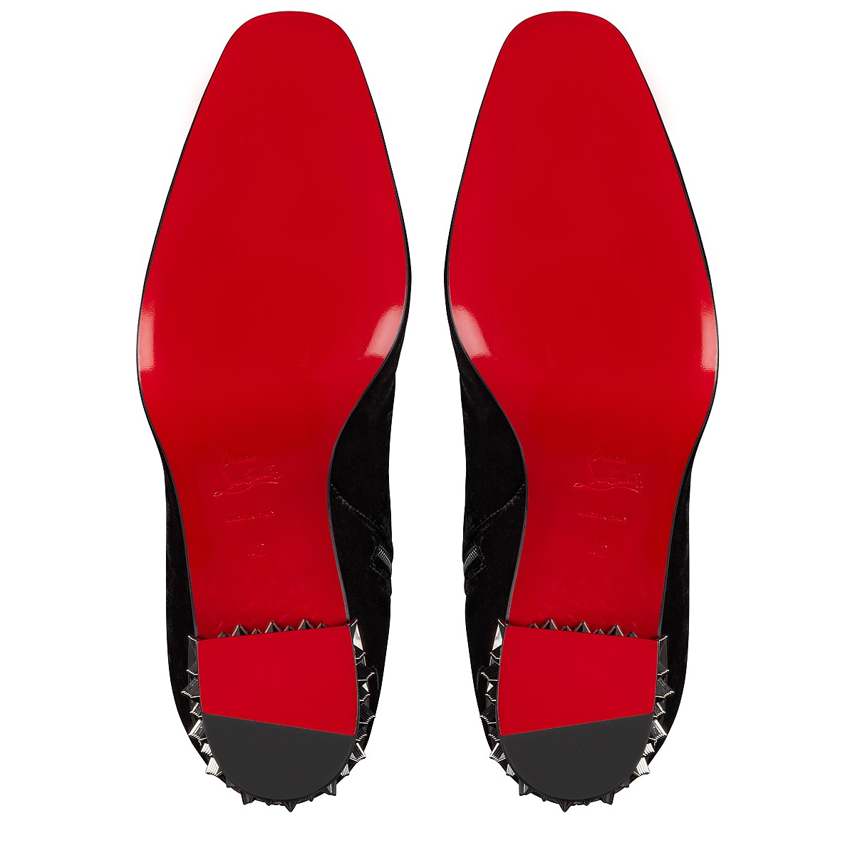 Rosarocks 70 Black Velvet Men Shoes Christian Louboutin