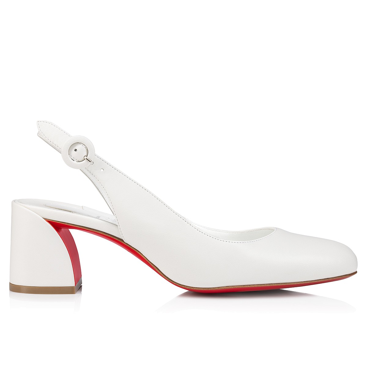 White sales block shoes
