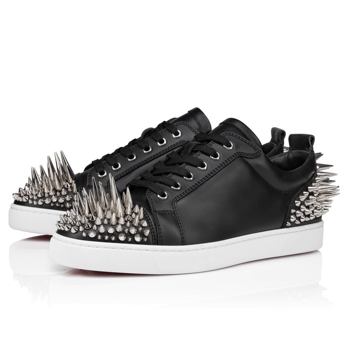 Seavaste Estepic 2 Black Calf leather Men Shoes Christian Louboutin