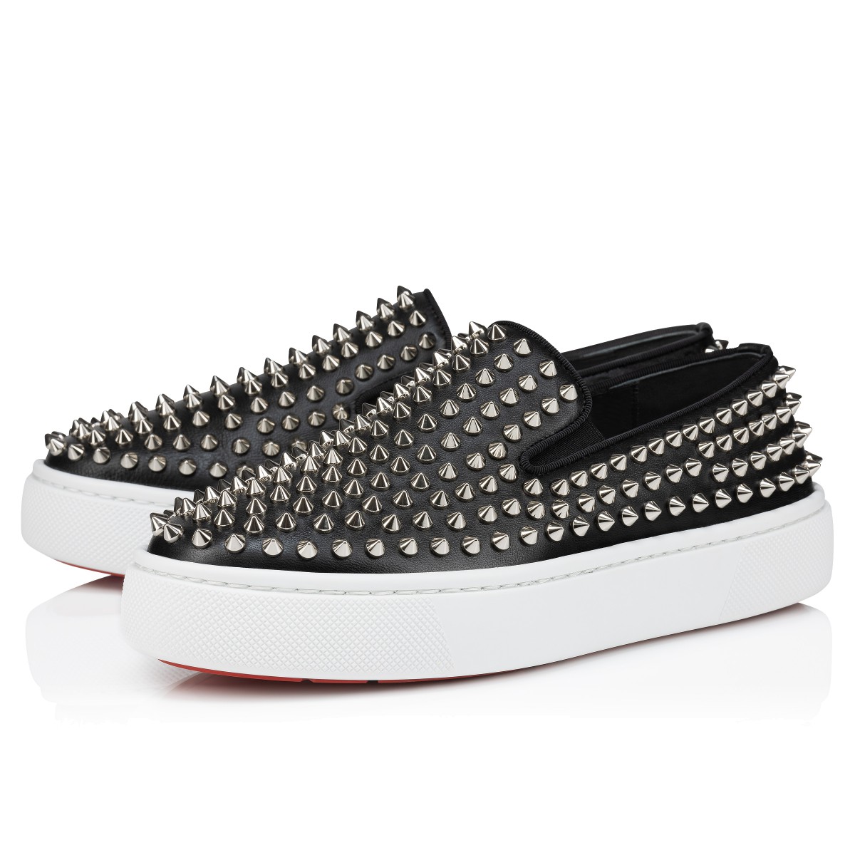 Spikeboat Woman Black Nappa leather Women Shoes Christian Louboutin