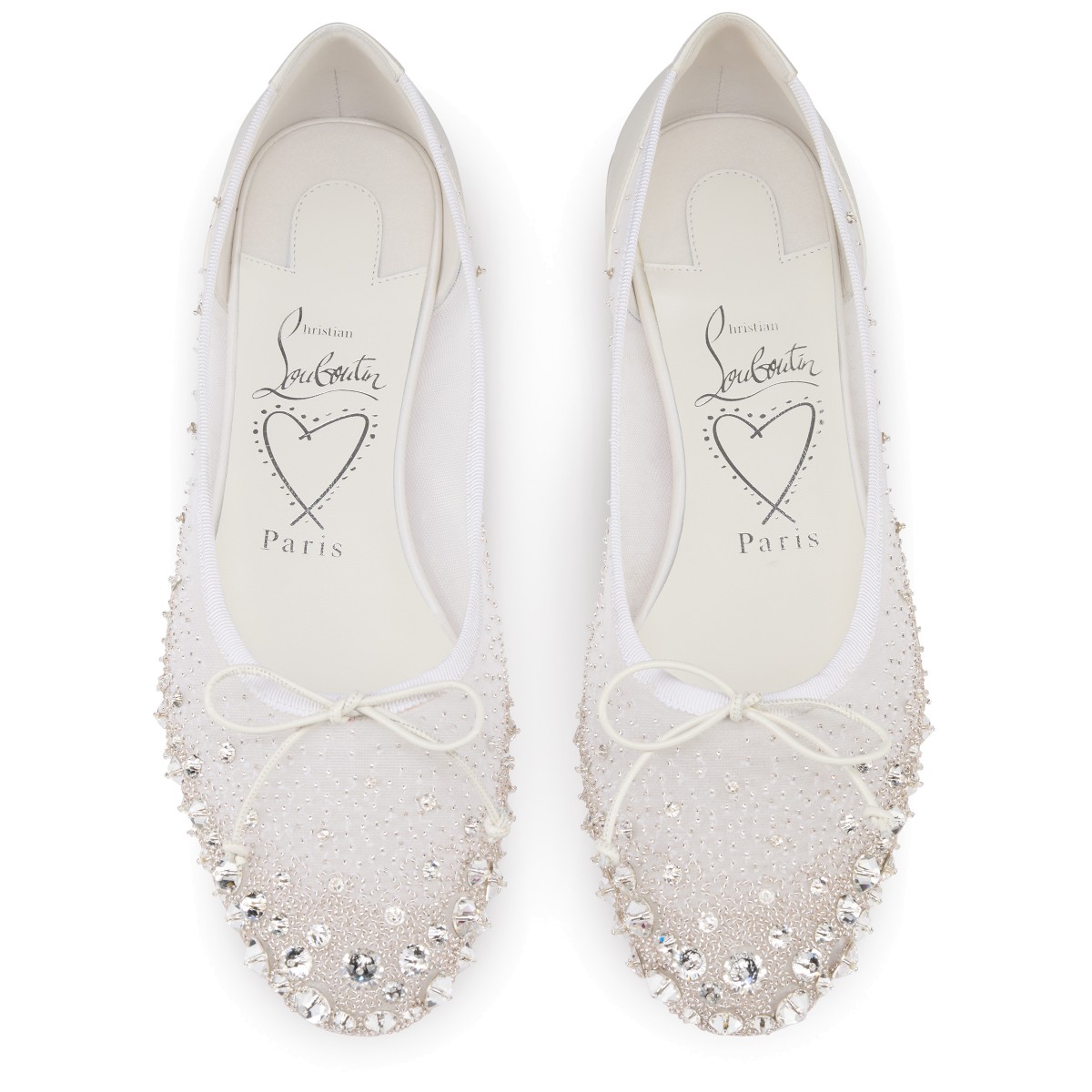 2024人気No.1の Sparkling Jane Sweetie Bianco Christian - Shoes Women - Mesh 靴