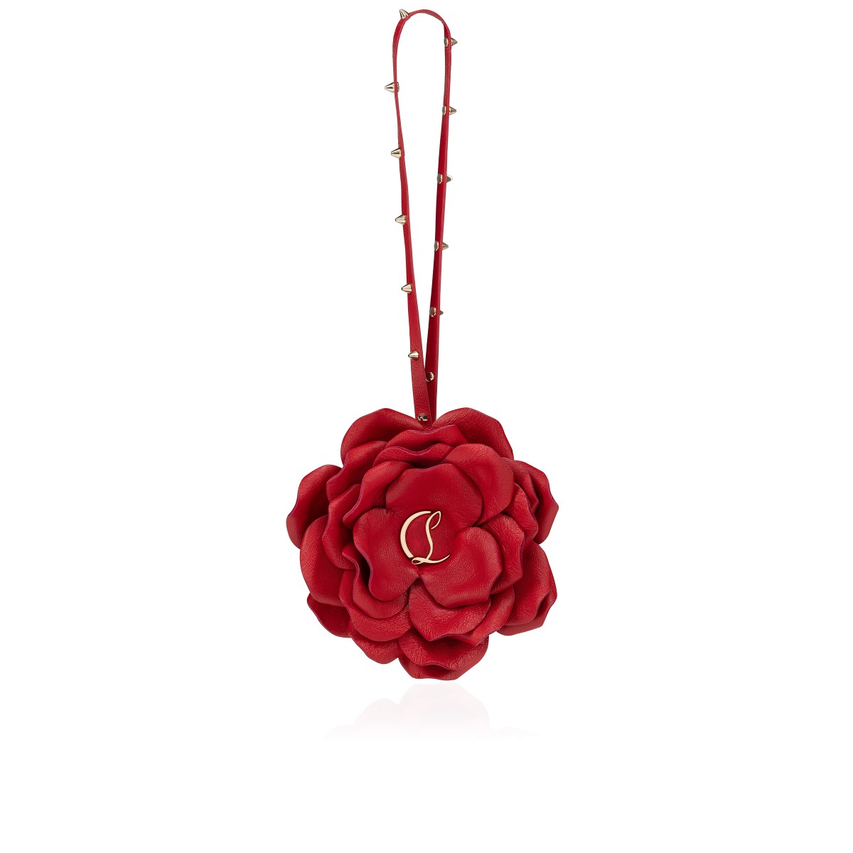 皮夾/配件 - Bag Charm Rose - Christian Louboutin