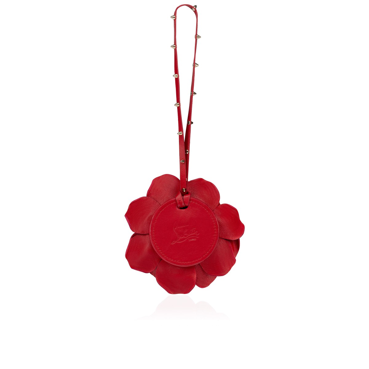 皮夾/配件 - Bag Charm Rose - Christian Louboutin
