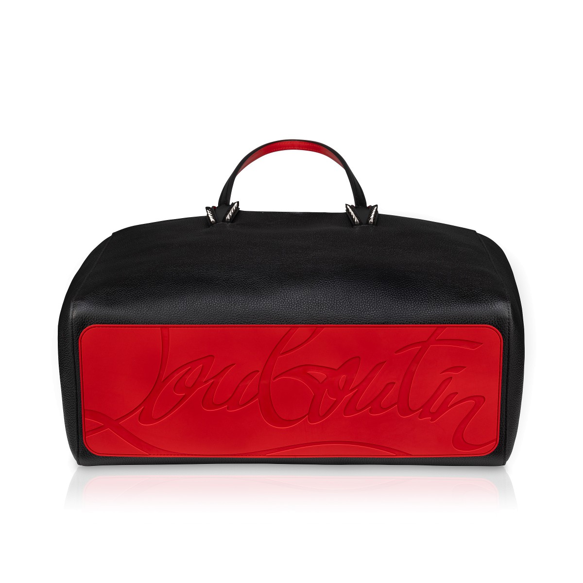Cabata Large Black Soft calf leather Handbags Christian Louboutin