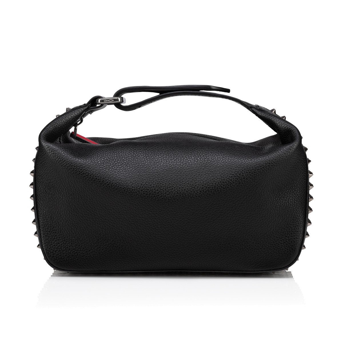 Funky Black Calf leather and spikes - Handbags - Christian Louboutin