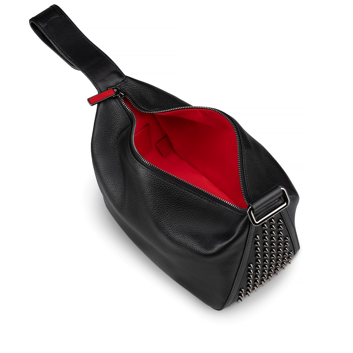 Louboutin bag black and red deals
