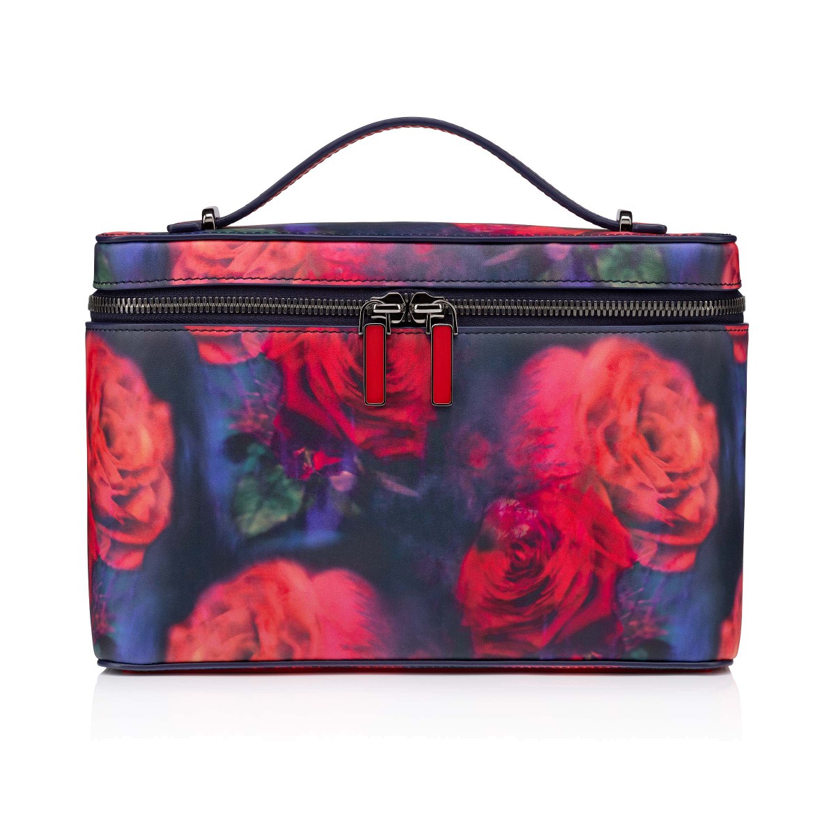Kypipouch Multicolor Roses printed calf leather Handbags Christian Louboutin