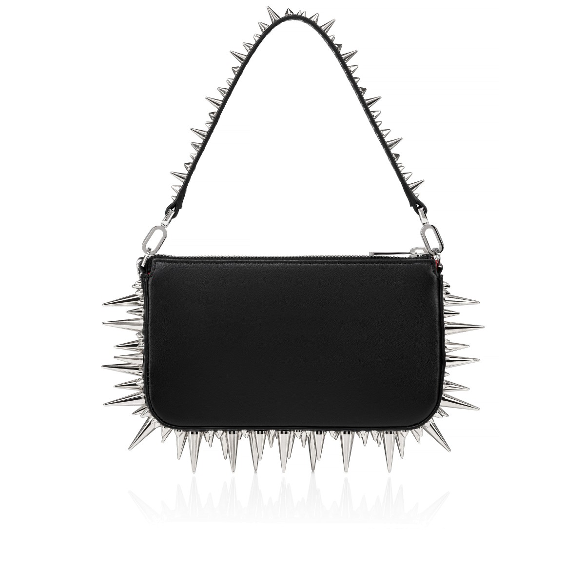 Louboutin black studded bag new arrivals