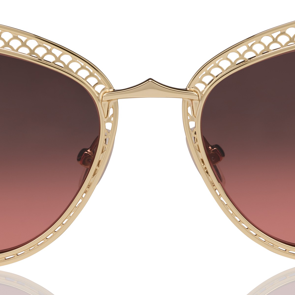 Miss Z LB0002 Gold Metal Eyewear Christian Louboutin