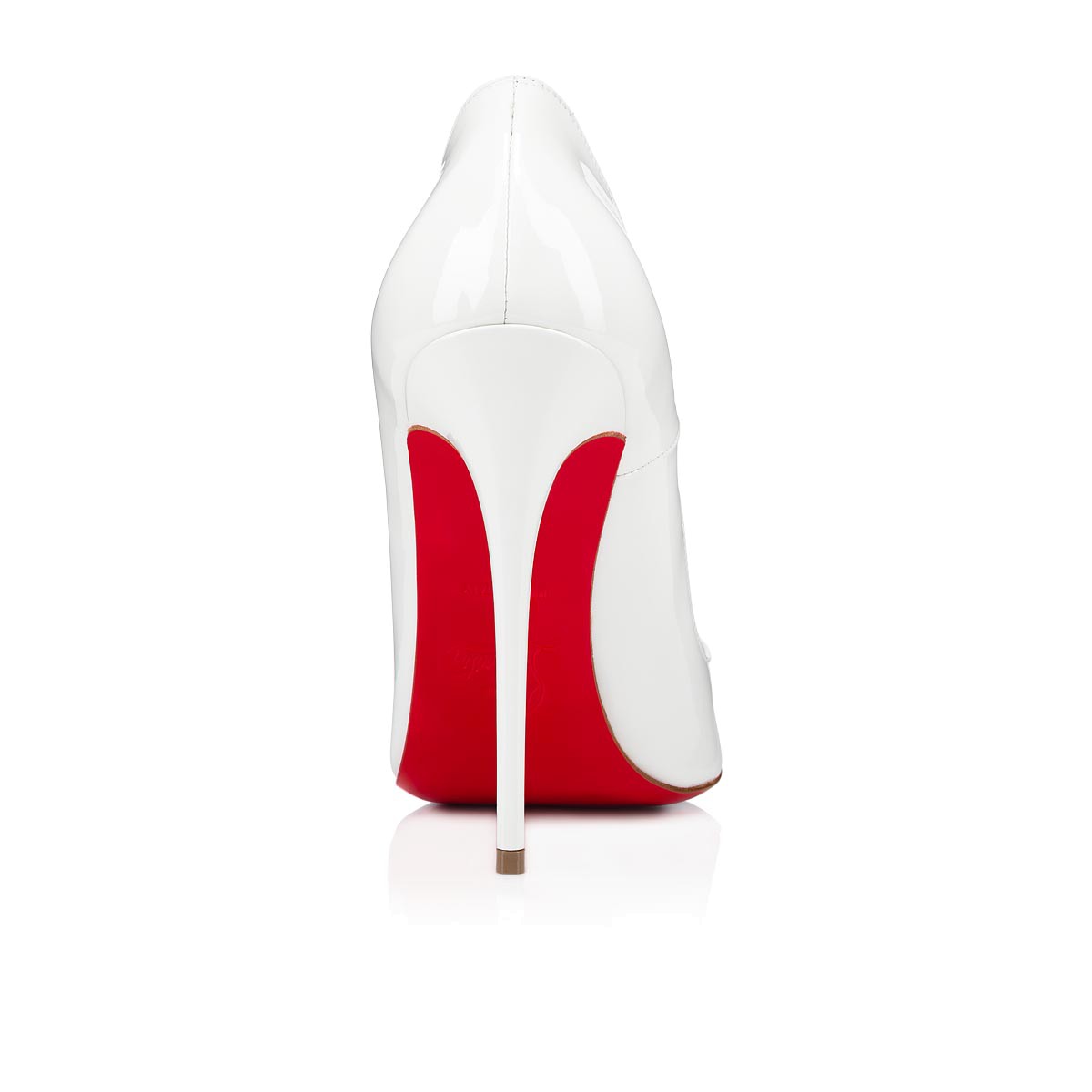 So Kate 120 White Patent leather Women Shoes Christian Louboutin