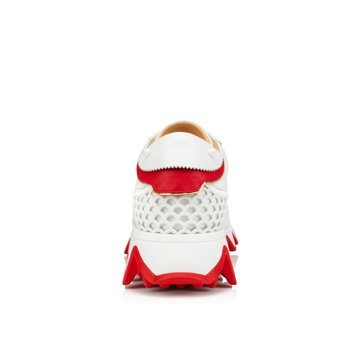 Loubishark woman White Calfskin leather Women Shoes Christian Louboutin