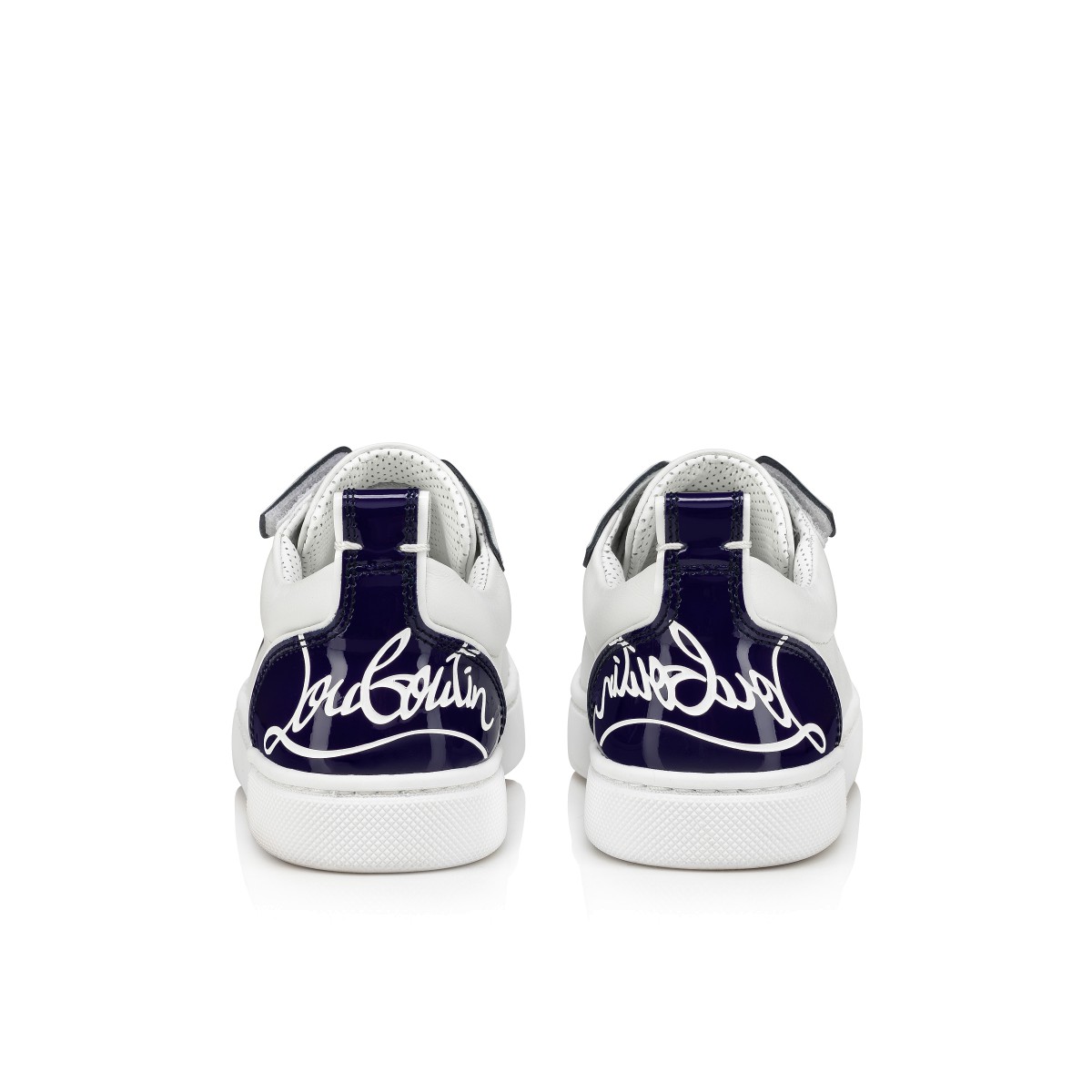 Funnyto White Calf leather Unisex Kid Shoes Christian Louboutin