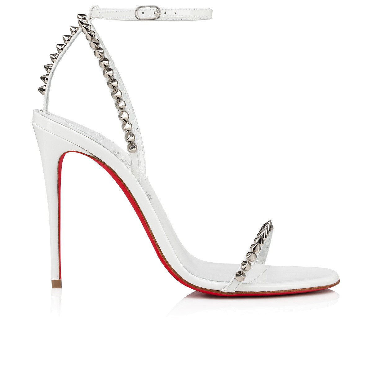 CHRISTIAN LOUBOUTIN So Me 100 studded leather sandals