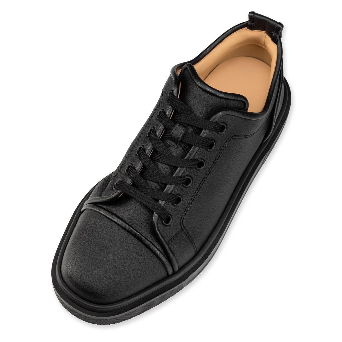 Adolon Junior Black Recycled materials Men Shoes Christian Louboutin