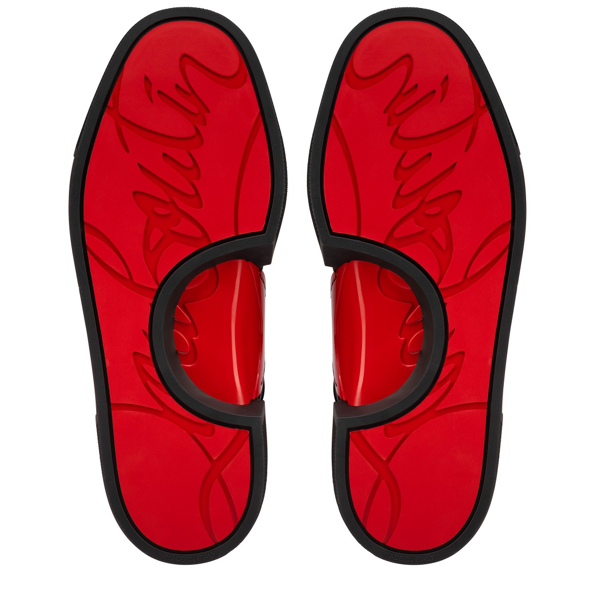 Adolon Junior Black Recycled materials Men Shoes Christian Louboutin