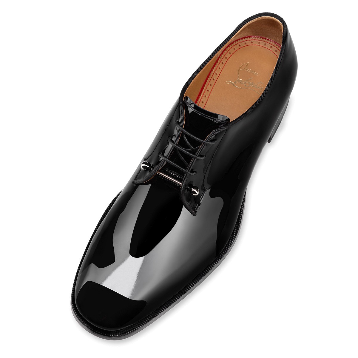 Mens patent leather louboutin 2025