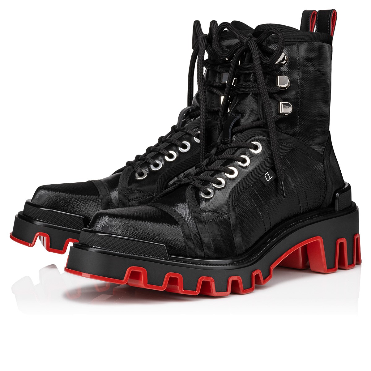 Christian louboutin black shoes mens hotsell