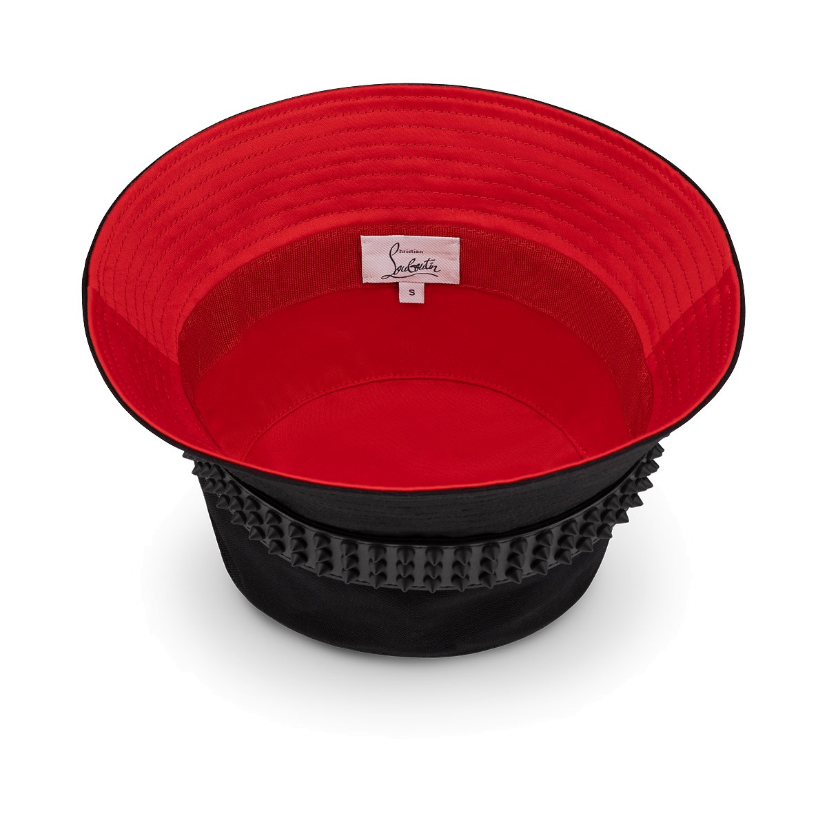 Bobino Spikes Black Creative fabric Men Hats Christian Louboutin