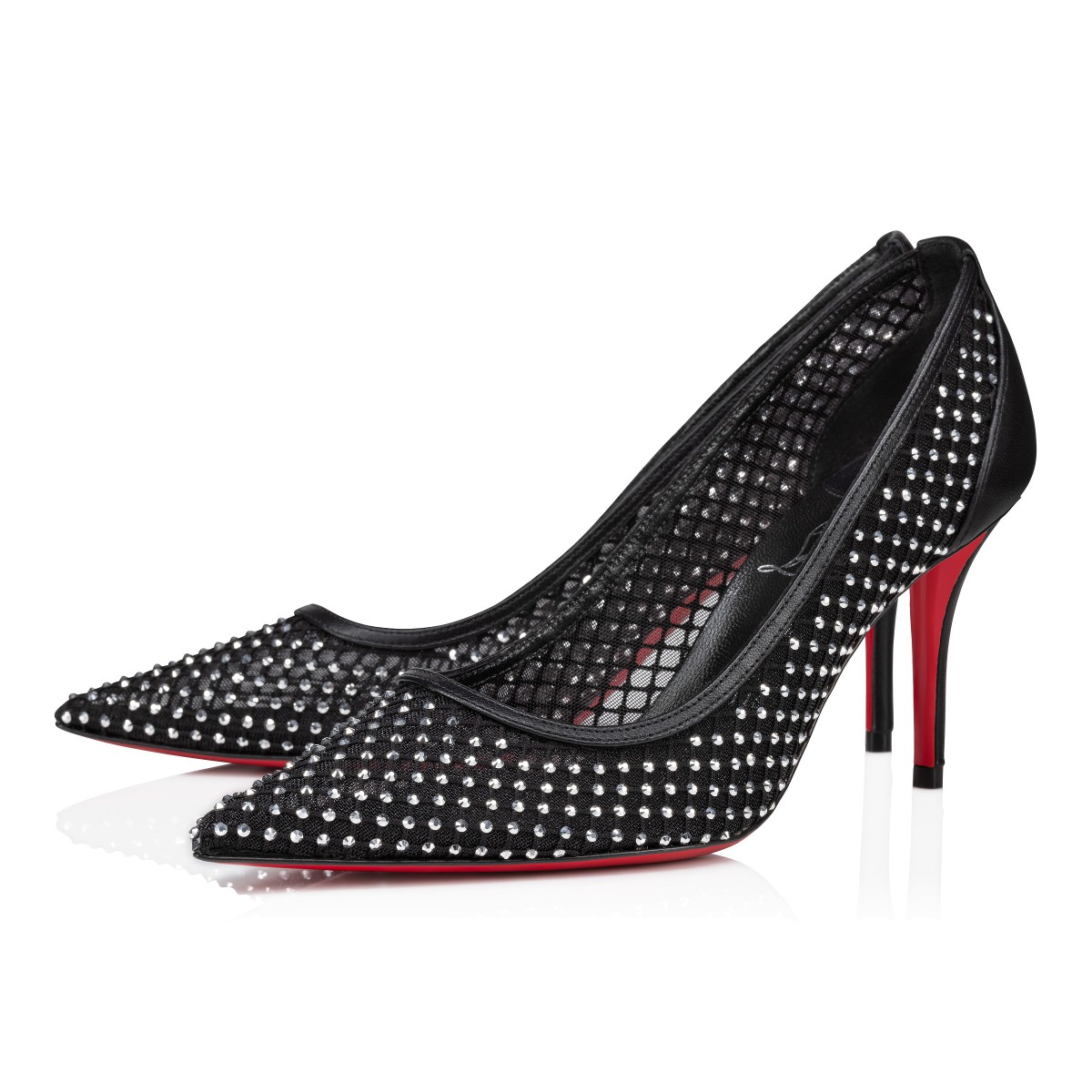 鞋履 - Apostropha Mesh Strass - Christian Louboutin