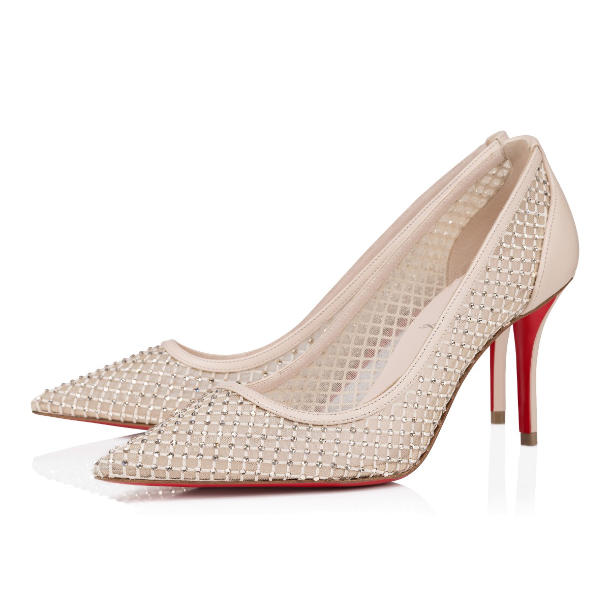 Shoes - Apostropha Mesh Strass - Christian Louboutin